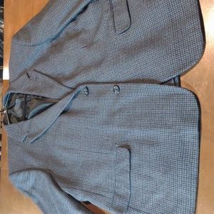 BIG & TALL MEN SPORTS COAT BLAZER SIZE 50R. 100% LAMBSWOOL. BOTANY 500